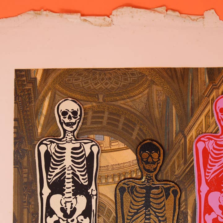 Ark Colour Design - Wholesale Bookmark - Skeleton Bookmark4