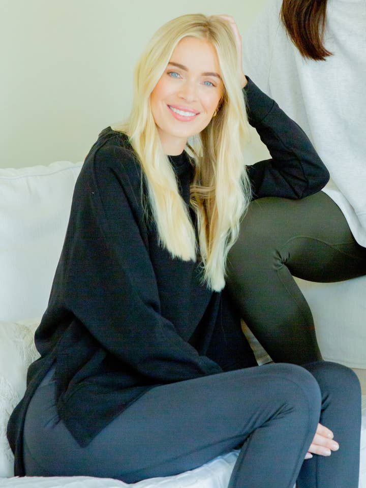 Tripulación despreocupada de «Never Look Back» para venta al por mayor de Om & Ah