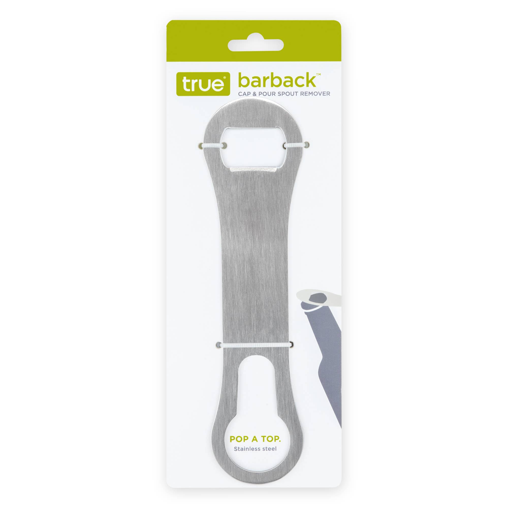 TRUE - Wholesale Bar Tool - Barback Stainless Steel Bottle Cap and Pour Spout Remover1