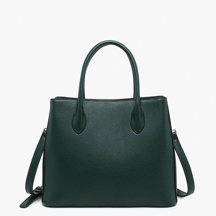MiMi Wholesale - Wholesale Satchel - Women's - Tyler Classic 3 Compartment Satchel Crossbody Bag