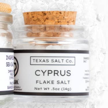 Cyprus Flake Salt for wholesale by Texas Salt Co