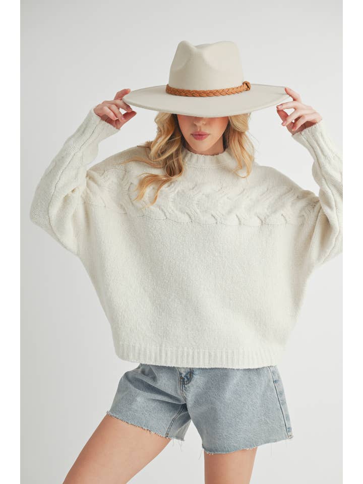 AEMI + CO - Wholesale Knit Sweater - Women's - 3205EK Elaine Sweater 221