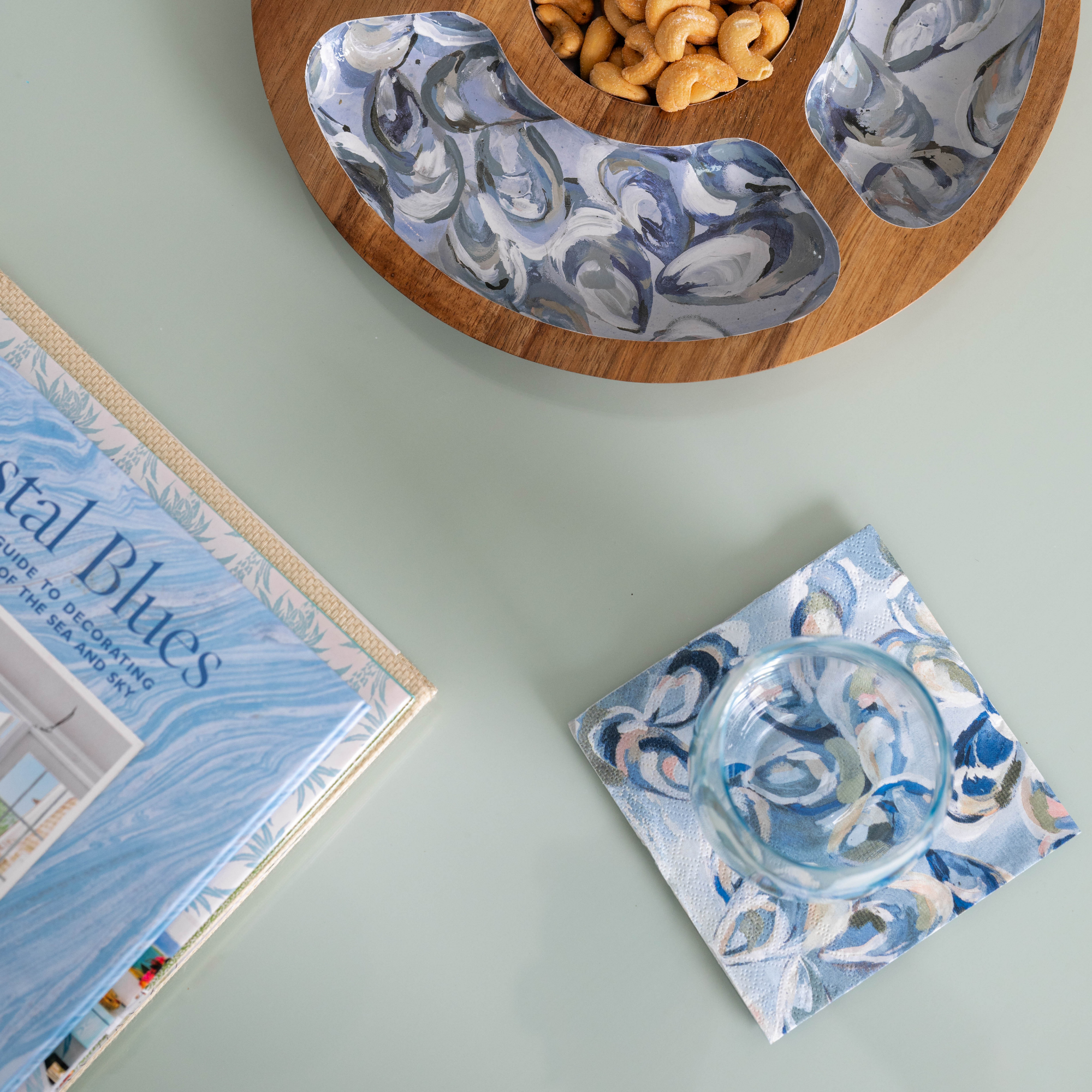 Kim Hovell Art - Wholesale Disposable Napkin - Cocktail Napkins (Set of 20) - Atlantic Reef1