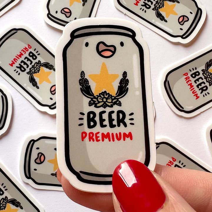 Autocollant Mini Bière Japonaise pour la vente par Shop Emily M