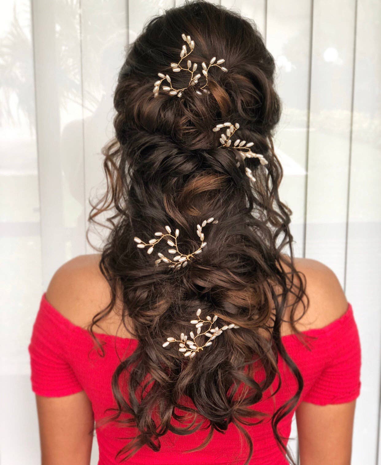 Pink Pewter - Vente Épingles à cheveux - Zara - Arbre tissé de perles (2pc)4