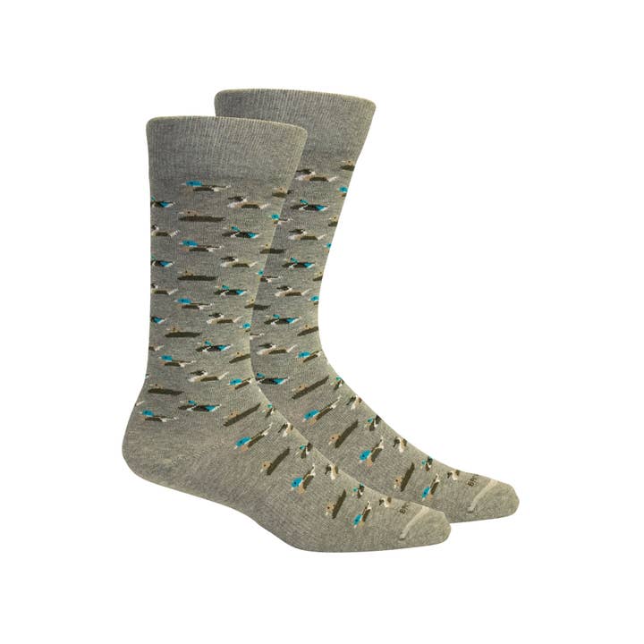 Brown Dog - Wholesale Socks - Men's - Currituck (Duck Decoys) Socks