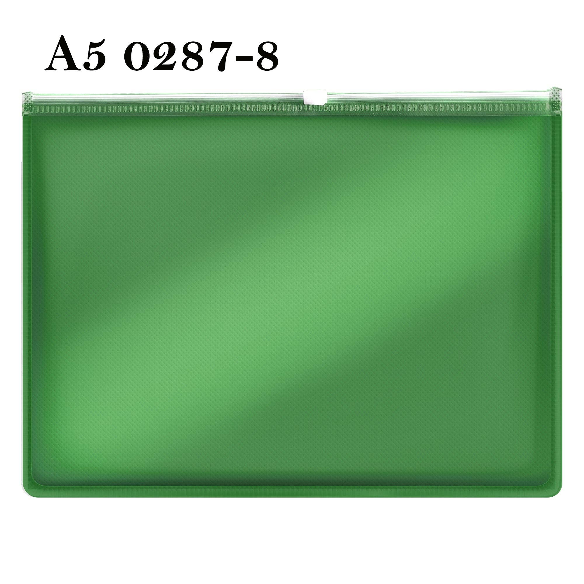 Ledsone - Wholesale Folders - 12 Pack Plastic Thick Zipper Document File Waterproof Folder ~528624