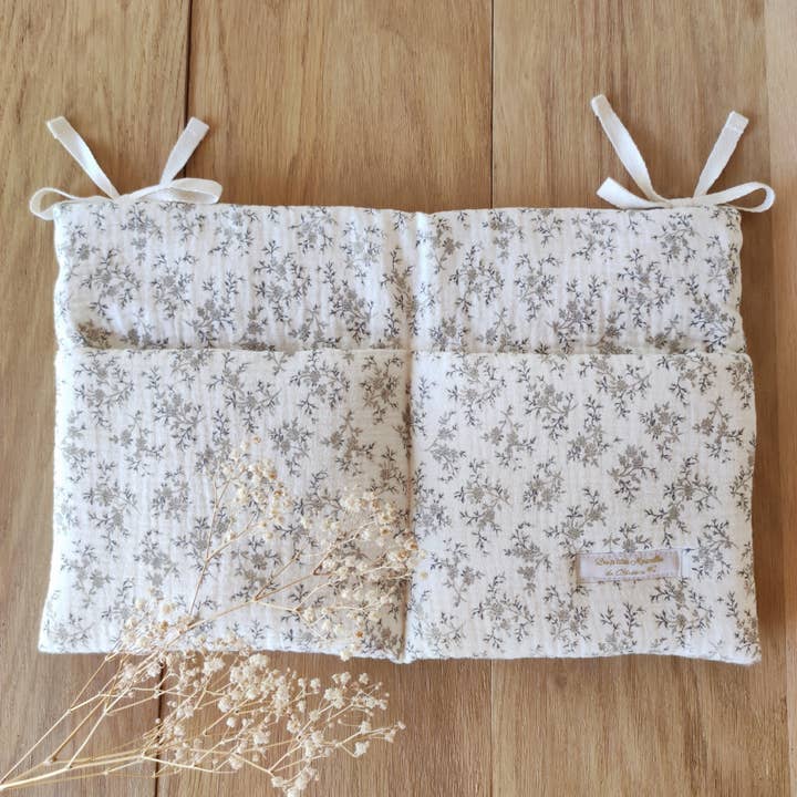 Les p'tites Merveilles de Bérénice - Wholesale Bedding Blanket - Kids & Baby - Baby bed comforter/pacifier holder in double cotton gauze Biolo1