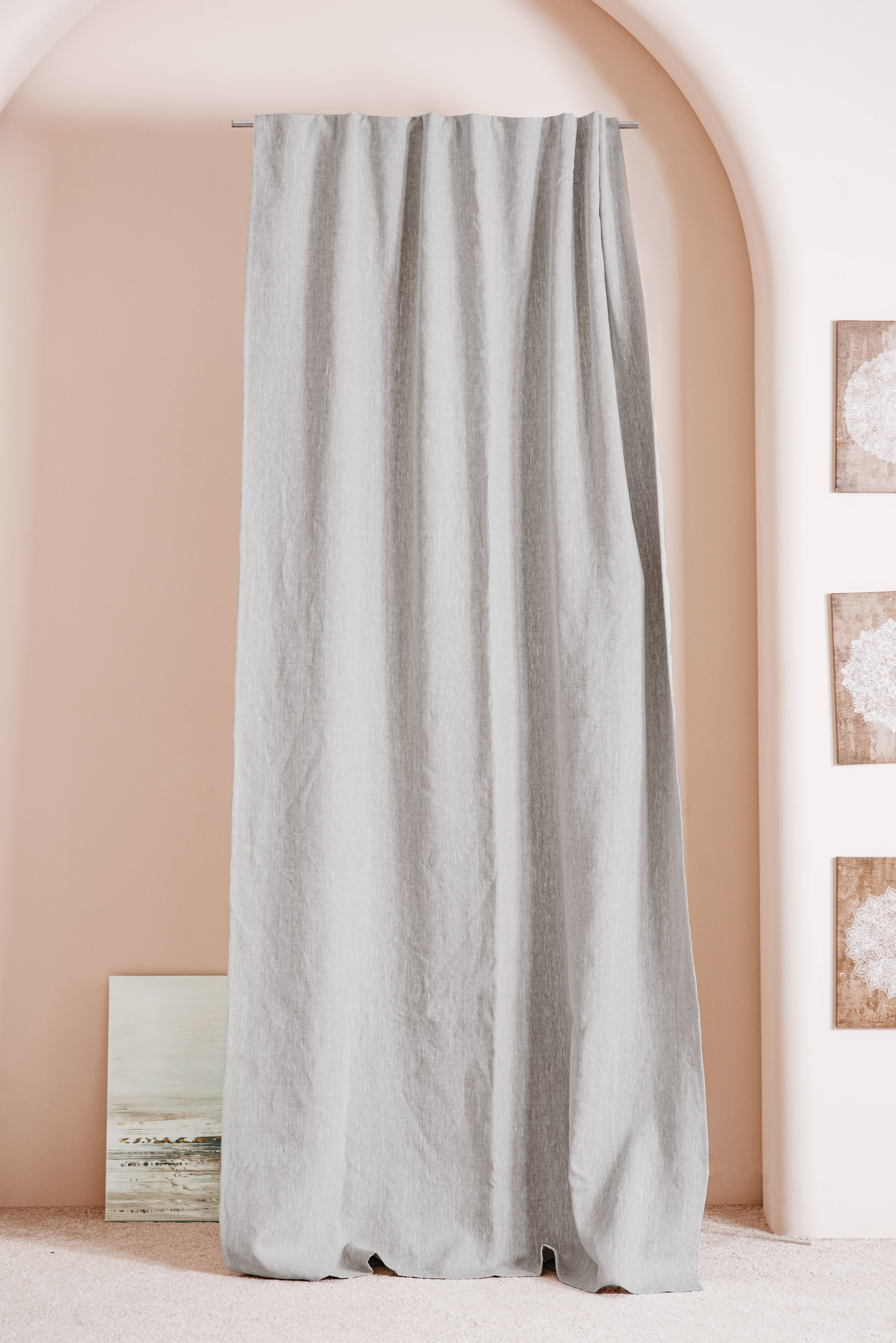 LinenQ - Wholesale Gordijn - Linnen gordijnen met tunnelzoom en verduisterende voering20