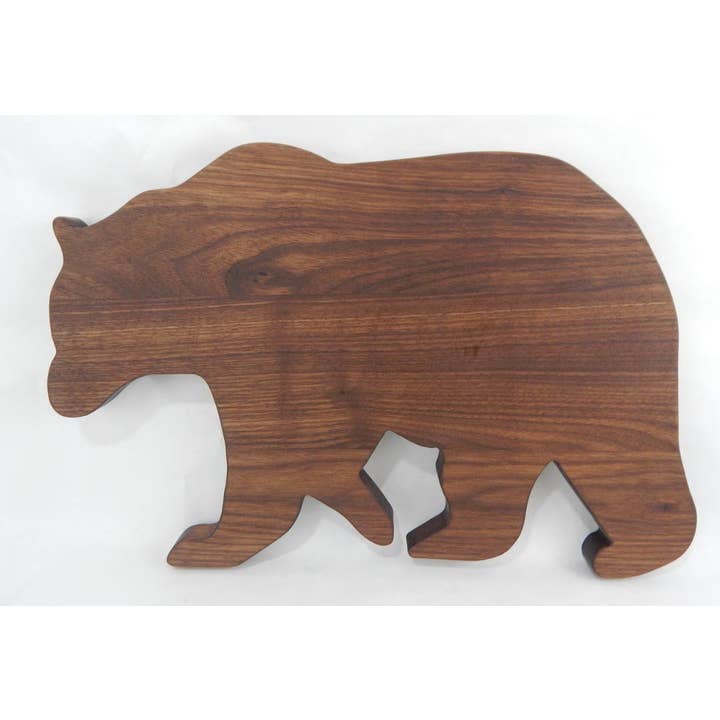 Nickel City Woodworking - Wholesale Cutting Board - Bear shape cutting board