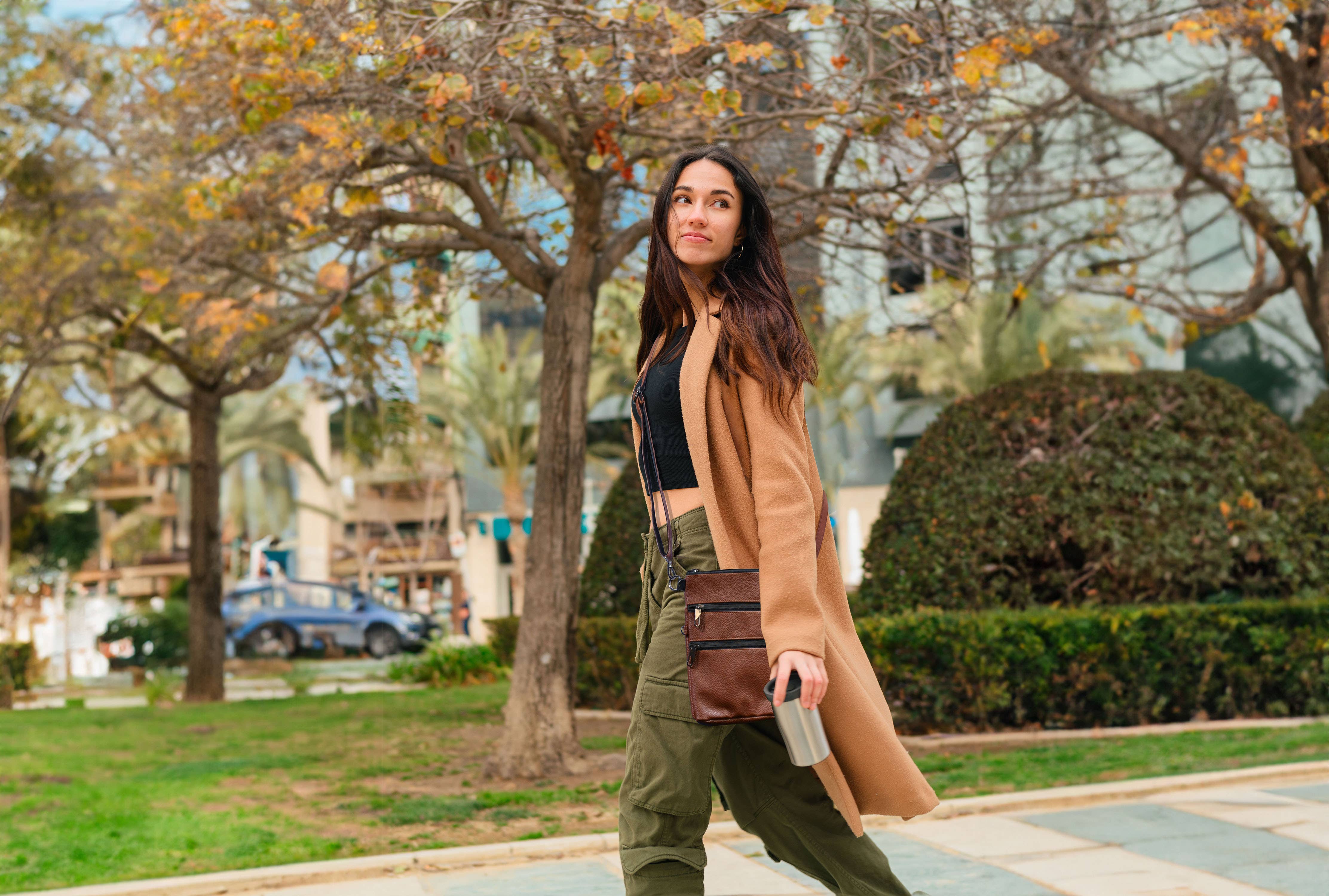 Nupouch / Nufoot - Wholesale Crossbody Bag - Women's - NEW! Milan Anti-theft 3 Zipper Crossbody: NYC Collection Mother's Day Gifts4