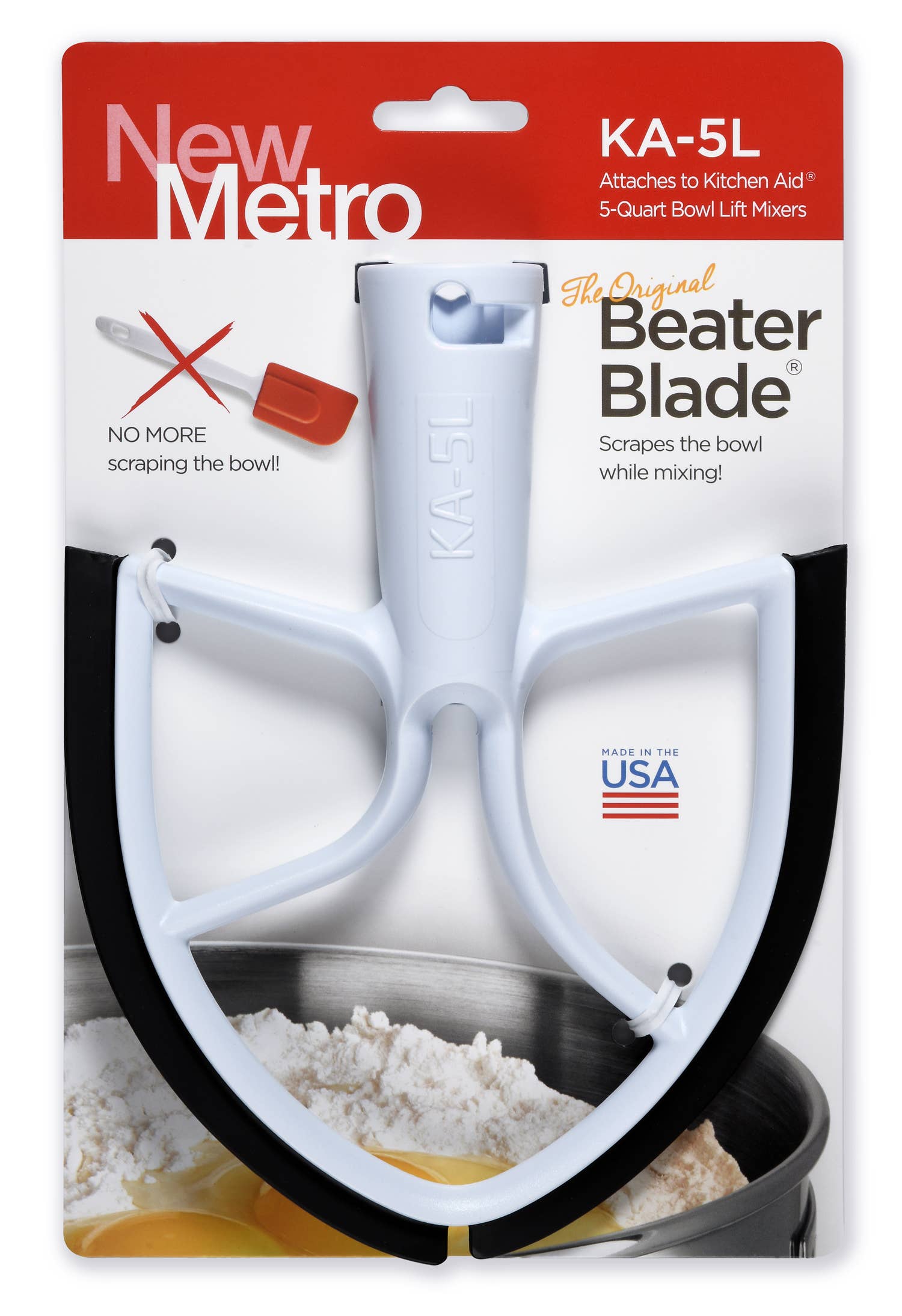 New Metro Design - Wholesale Kitchen Tool/Gadget - KA-5L Plastic Body BeaterBlade for 5-QT Bowl-Lift Mixers1
