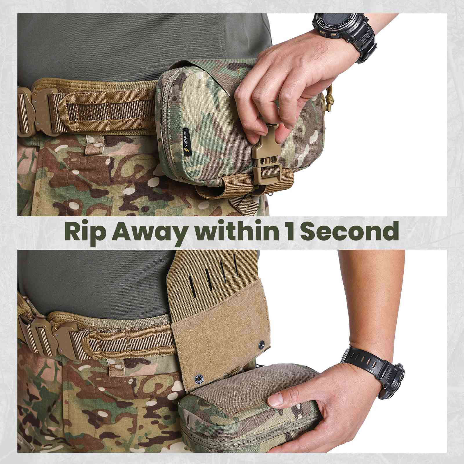 Antarctica Outdoors – wholesale First aid kit – Votagoo IFAK Pouch, First Aid Pouch for Outdoor Emergency Survival Bags10