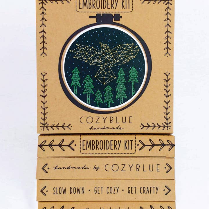 cozyblue handmade - Venta al por mayor Material para bordado/punto de cruz - kit de bordado The Crow