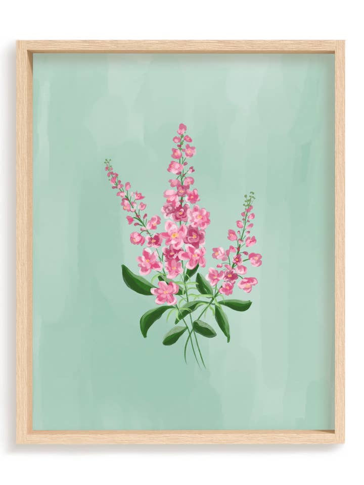 Larkspur Drucken für den Großhandel von Loveall Design Co.