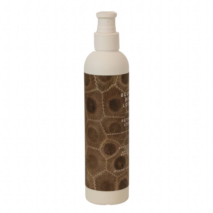 June Apothicarie - Wholesale Body cream/lotion - Petoskey Stones® Beeswax Body Lotion - Michigan1