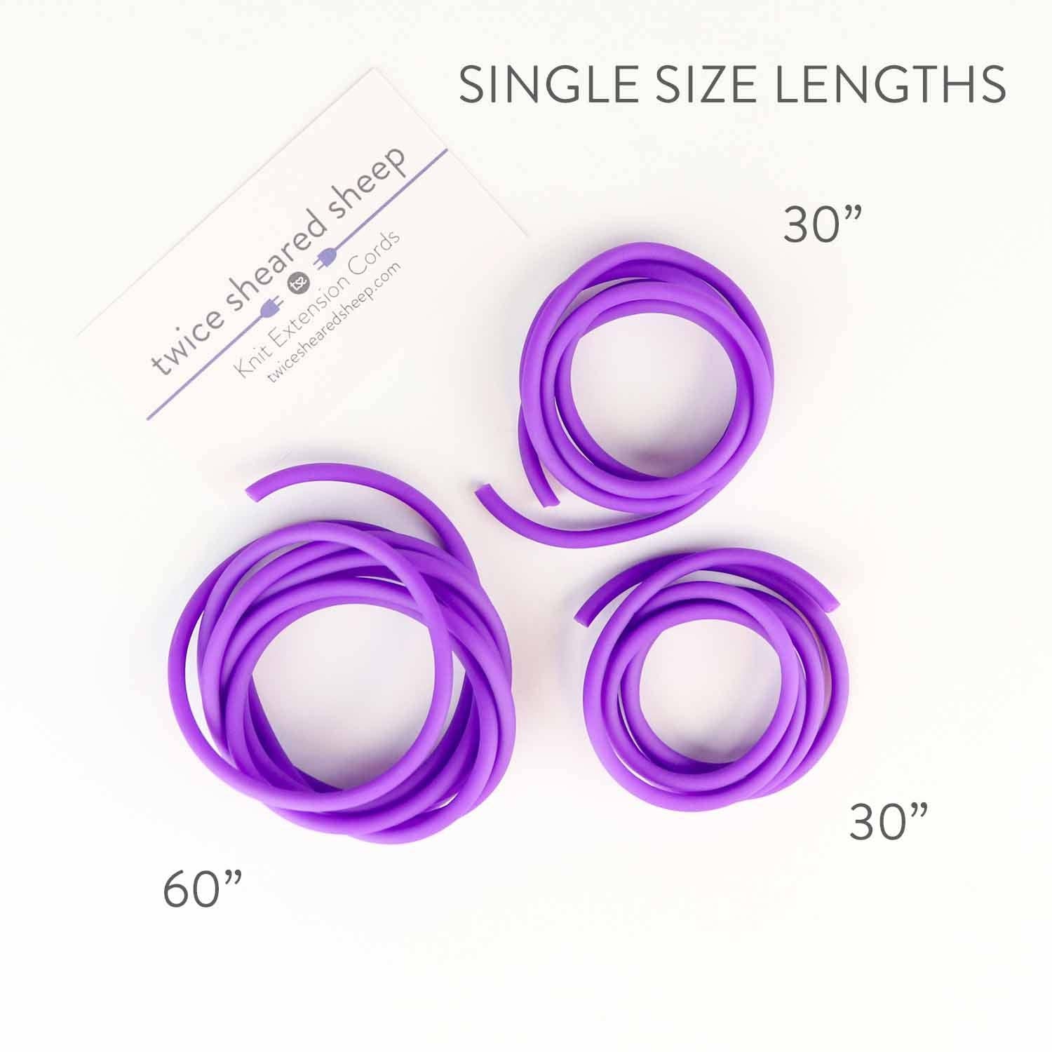 Twice Sheared Sheep - Wholesale Knitting/Crochet Supplies - Knit Extension Cords - Stitch Holder Cords6