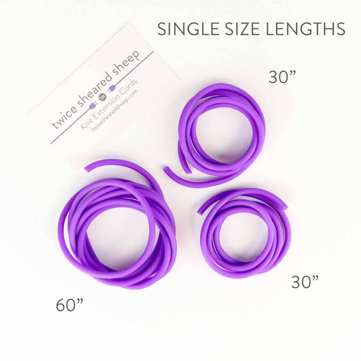 Twice Sheared Sheep - Wholesale Knitting/Crochet Supplies - Knit Extension Cords - Stitch Holder Cords6