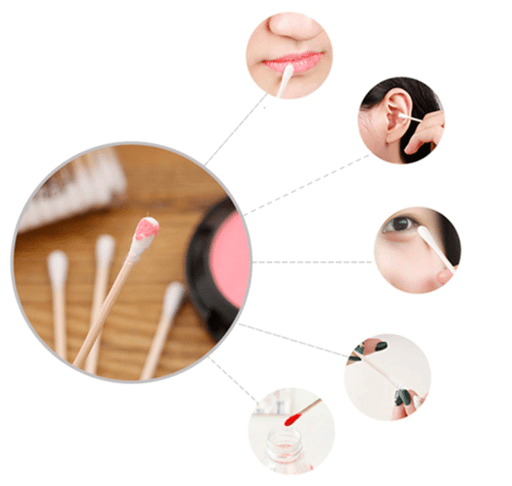 Enable Nature - Wholesale Cotton Swab/Q-Tip - Bamboo Ear Buds Set of 24