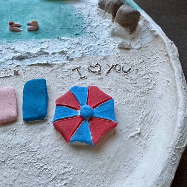 Thetis Art Studio - Vendita all'ingrosso Ciotole/Piatti decorativi - Seagull bib plate4