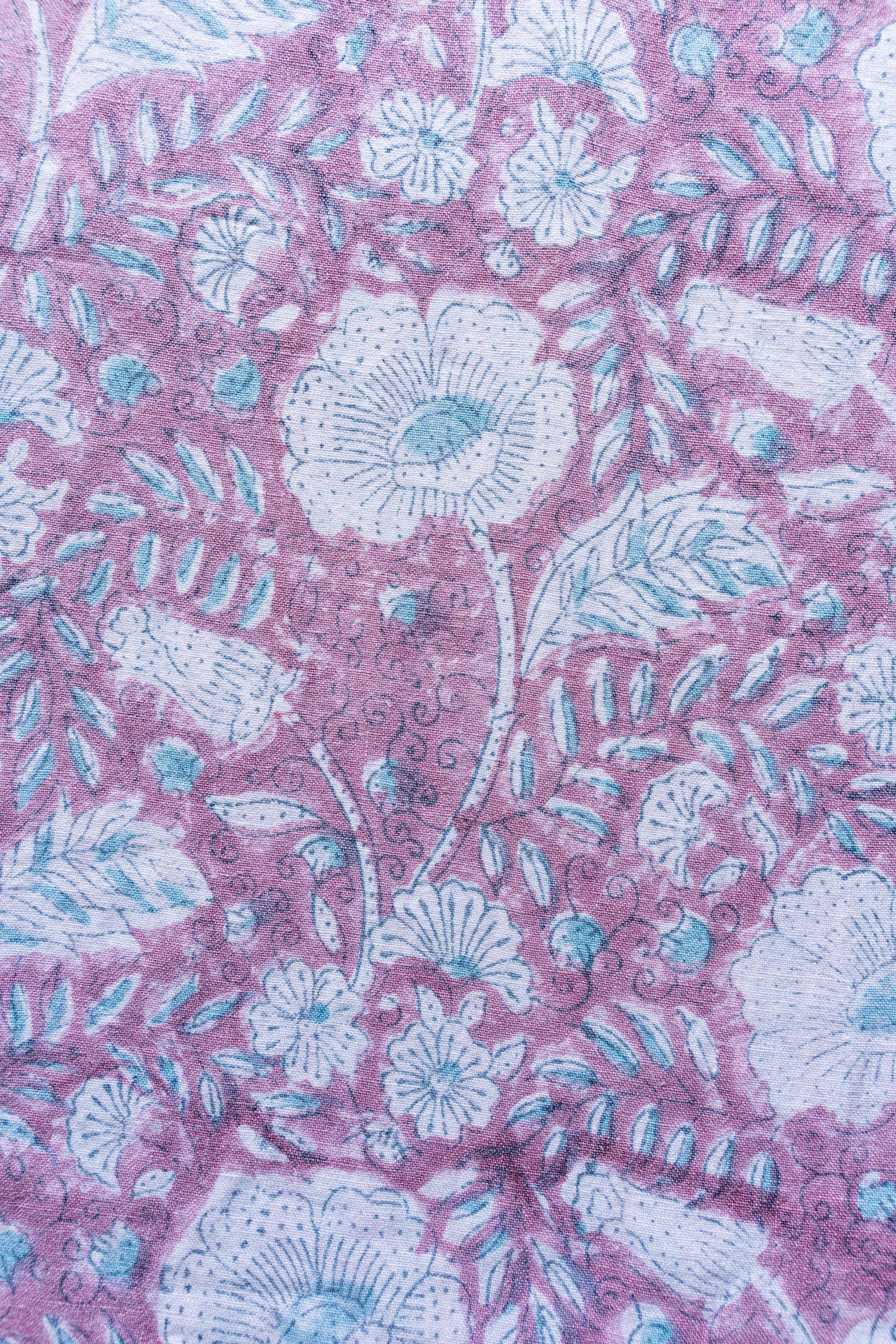 Live Linen – Engroshandel Posetaske - Dame – Minimalistisk bloktryk Dios linned lille pung – Hverdagsbrug5