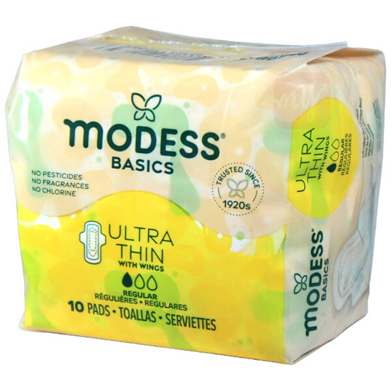 Deluxe Import Trading - Vente Culotte menstruelle – femme - Serviettes Ultra Fines Modess 10CT Régulières0