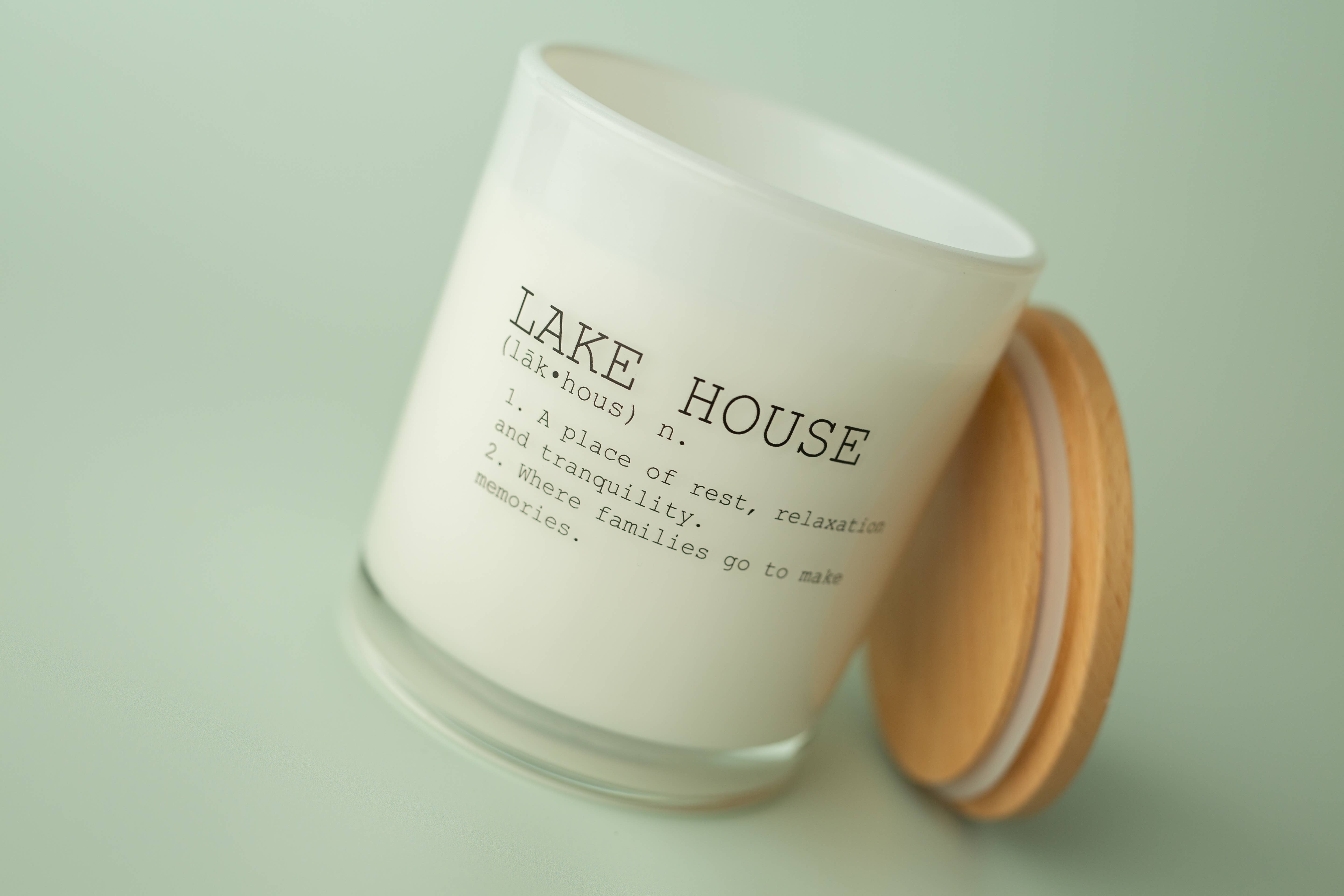 Unplug Soy Candles - Venta al por mayor Velas en tarros - Vela de soja Lake House Definition2