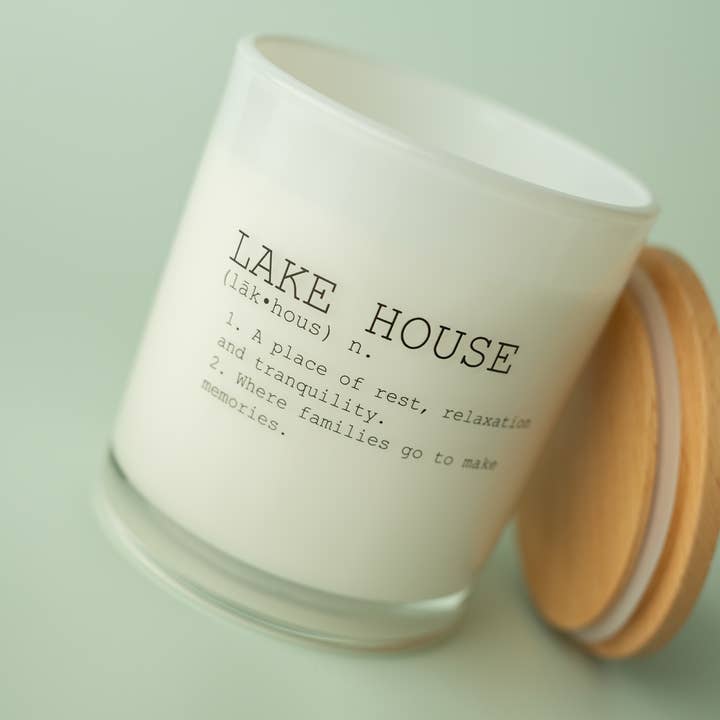 Unplug Soy Candles - Venta al por mayor Velas en tarros - Vela de soja Lake House Definition2