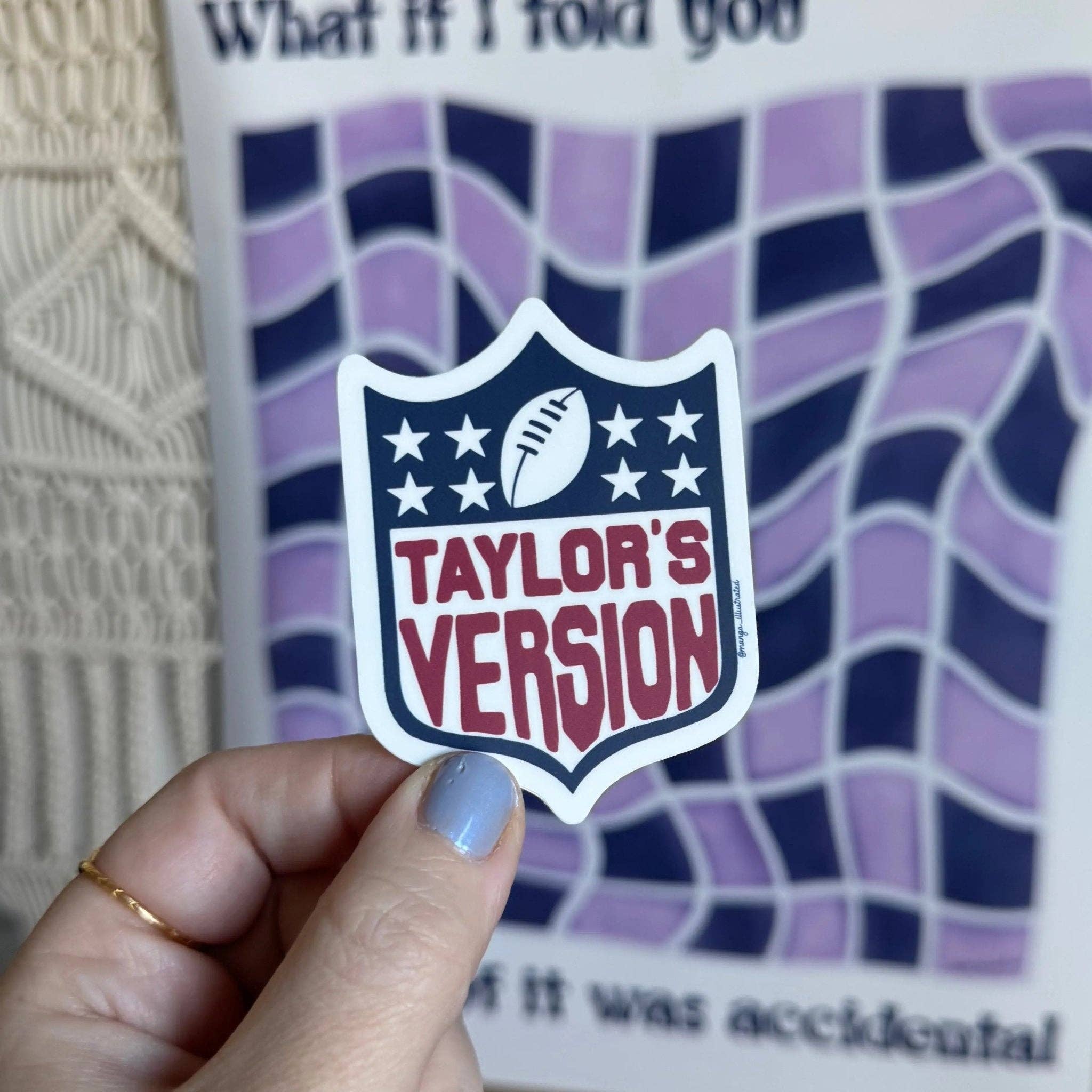 MangoIllustrated - Wholesale Sticker - (Tay’s Version) of football sticker1