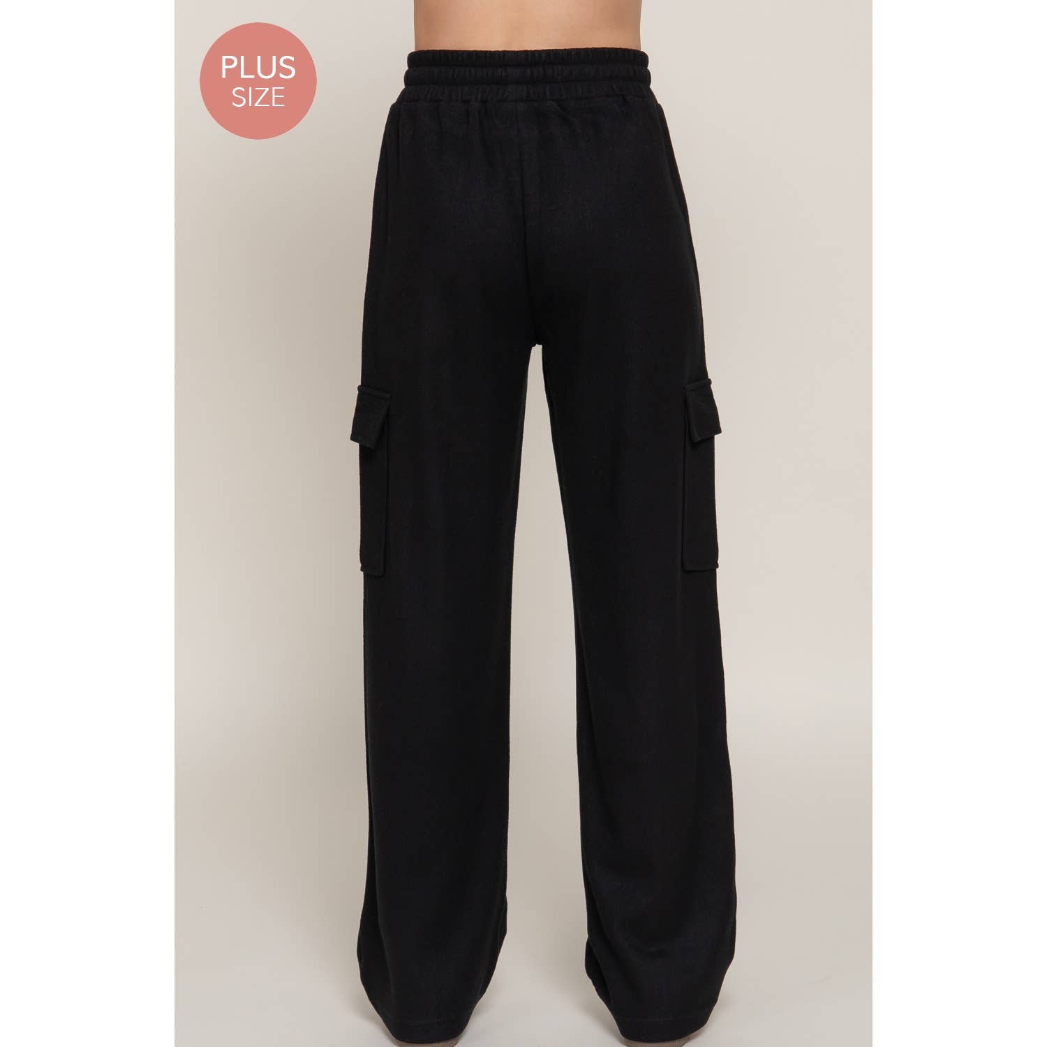 Apolline - Wholesale Pants - Women's - PLUS SIDE POCKET KNIT CORDUROY LONG PANTS7