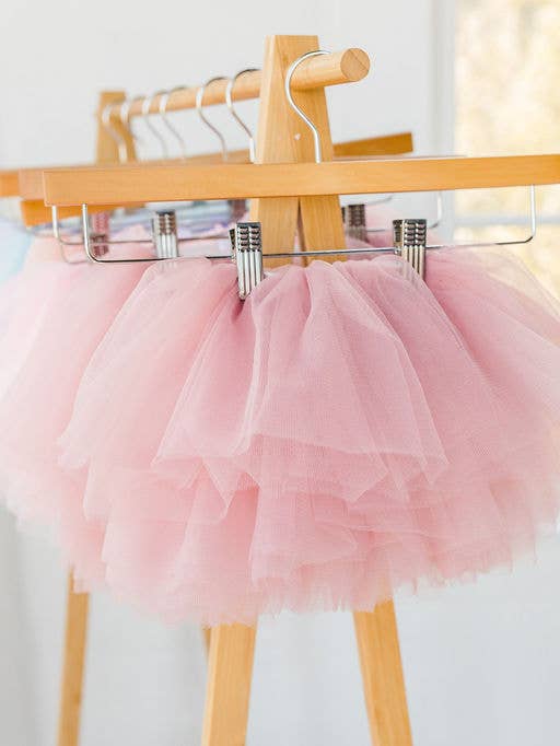 The Glam Goat – Engroshandel Balletskørt - Børn – Fuld lagdelt Mauve Støvet Pink Tutu, Fuld Tutu nederdel5