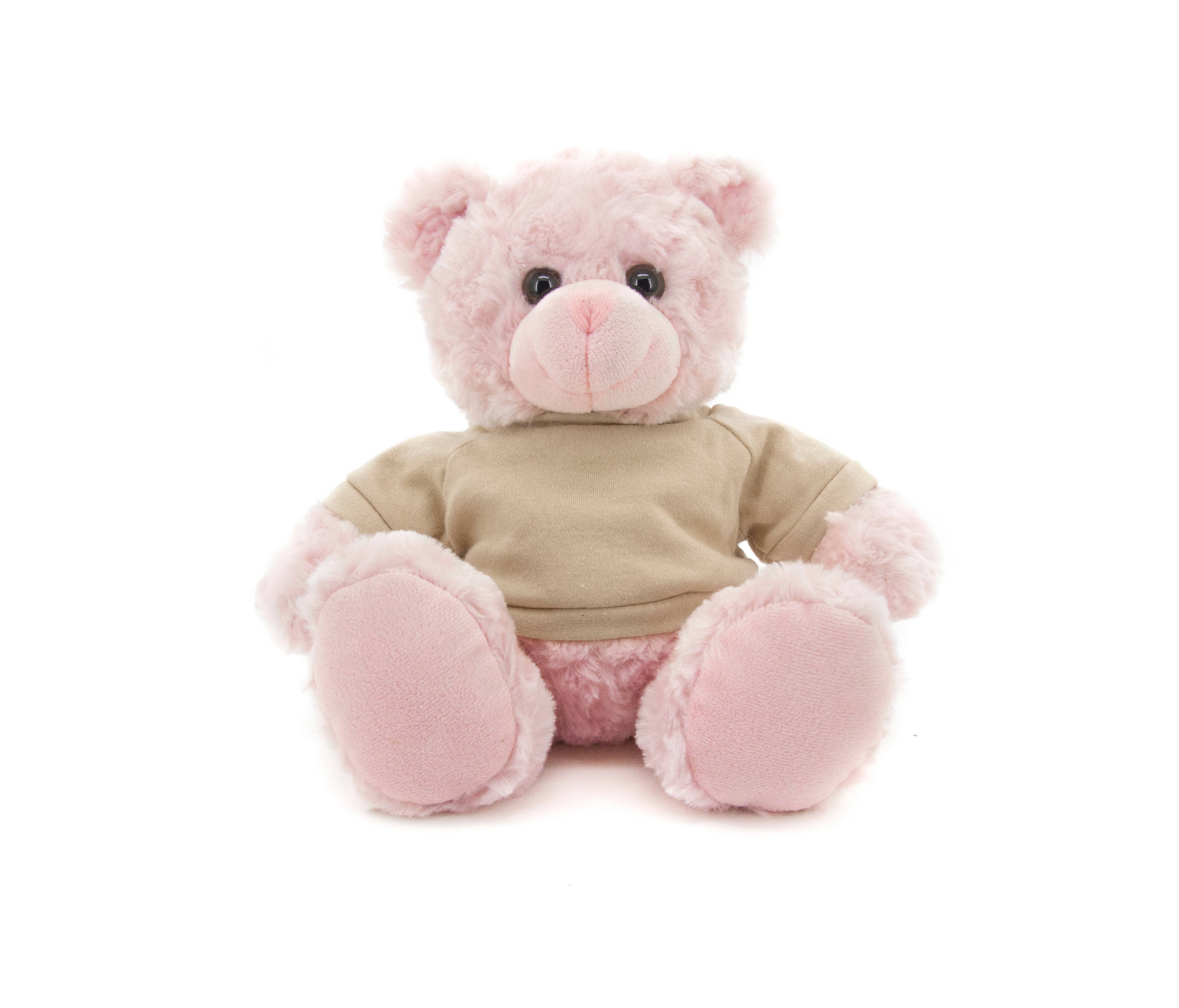 Plushland – wholesale Fyllda/plyschleksaker - Barn och baby – 12" Personlig nallebjörn i T-shirt | Anpassad plyschbjörn84