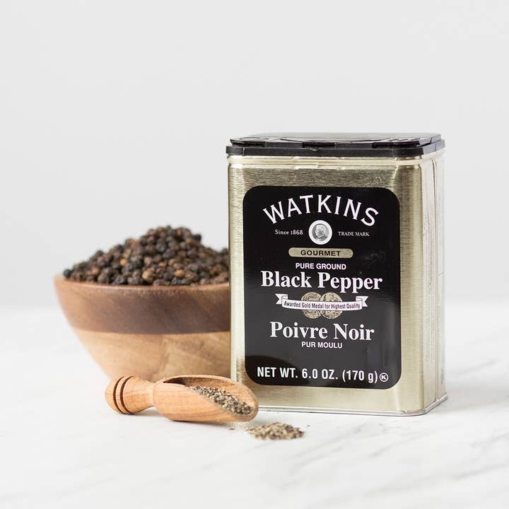 The Watkins Co. - Wholesale Dried Spice - Pure Ground Black Pepper 6 oz2