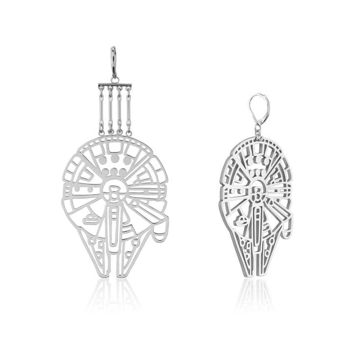 Millennium Falcon Drop Earrings for wholesale by Couture Kingdom