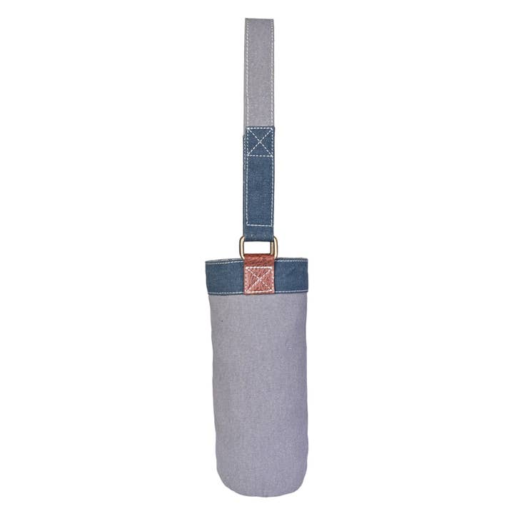 Mona B. - Wholesale Wine Tote - IMPROVE Up-Cycled Canvas Wine Bag, M-6555