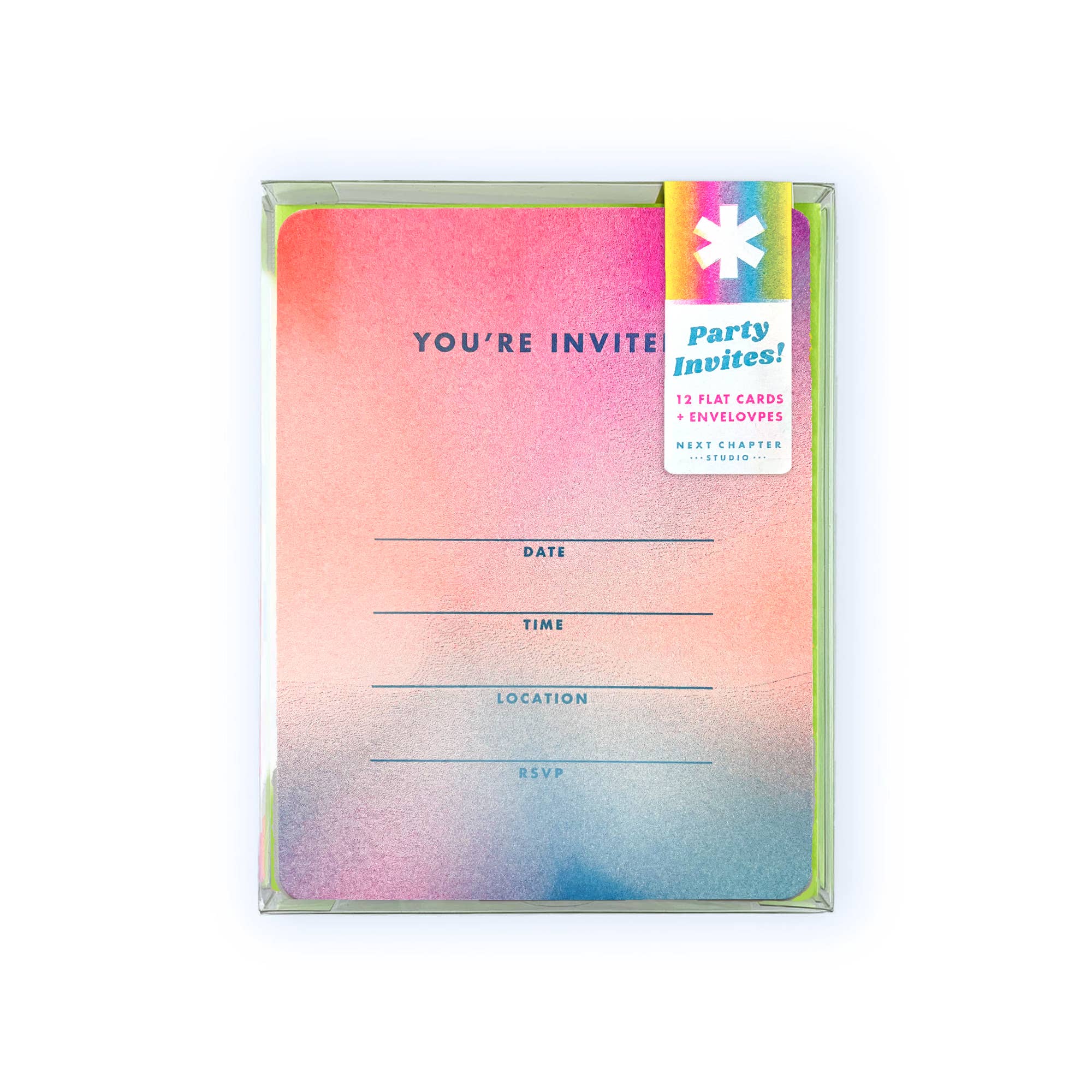 Next Chapter Studio - Wholesale Invitations - Fill in the Blank Riso Party Invites2