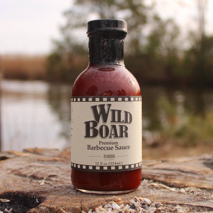 Ashburn Sauce – Großhandel Grillsoße – Wild Boar Premium BBQ Sauce, 340 g0