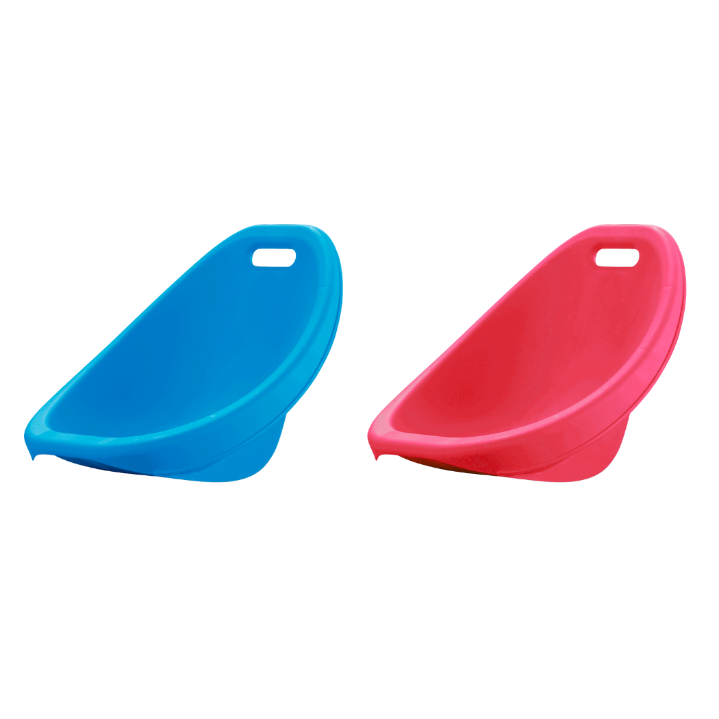 American Plastic Toys - Wholesale Chair - Kids - 6 pk Red and Blue Children's Scoop Rocker Chair0