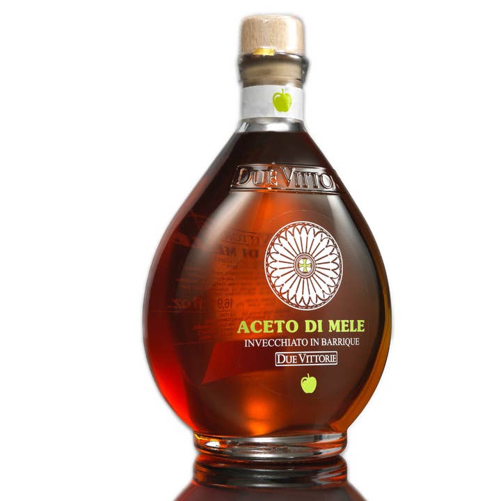 Agricola Due Vittorie s.r.l a socio unico - Wholesale Vinegar - Due Vittoria Apple Cider Vinegar — Aged in Barrique 250ml