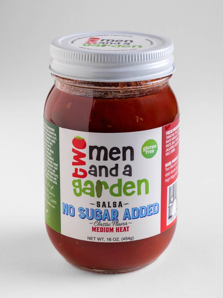No Sugar Salsa (Medium Heat) for wholesale by Two Men and a Garden
