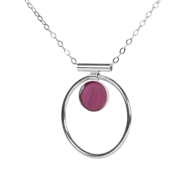 Collana Anello di Tormalina Rosa per la vendita all'ingrosso da parte di sable jewelry