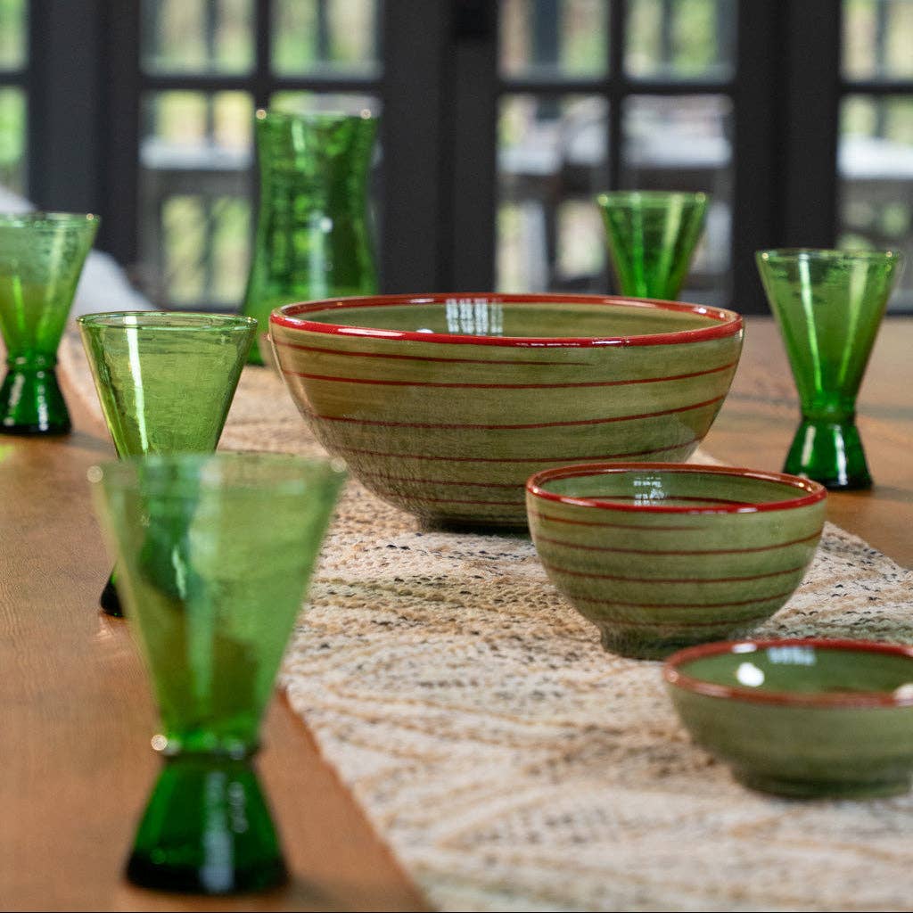 Jarapa – wholesale Wine glass – Moroccan Handmade Recycled Glass Martini 250ml2