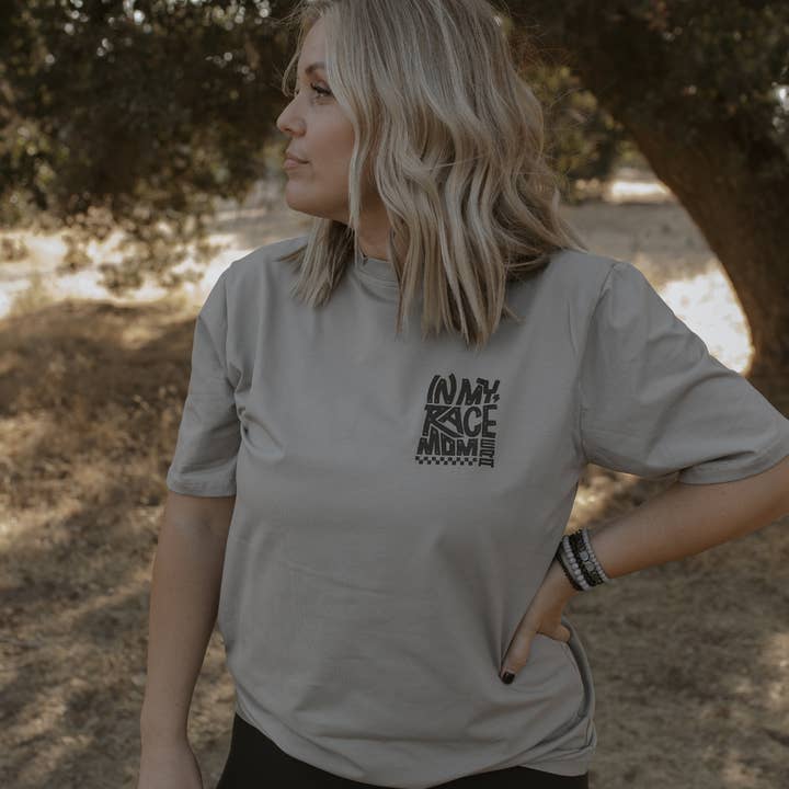 Strictly Wild - Wholesale Screen Printed T-Shirt - Unisex - In My Race Mom Era T-Shirt3