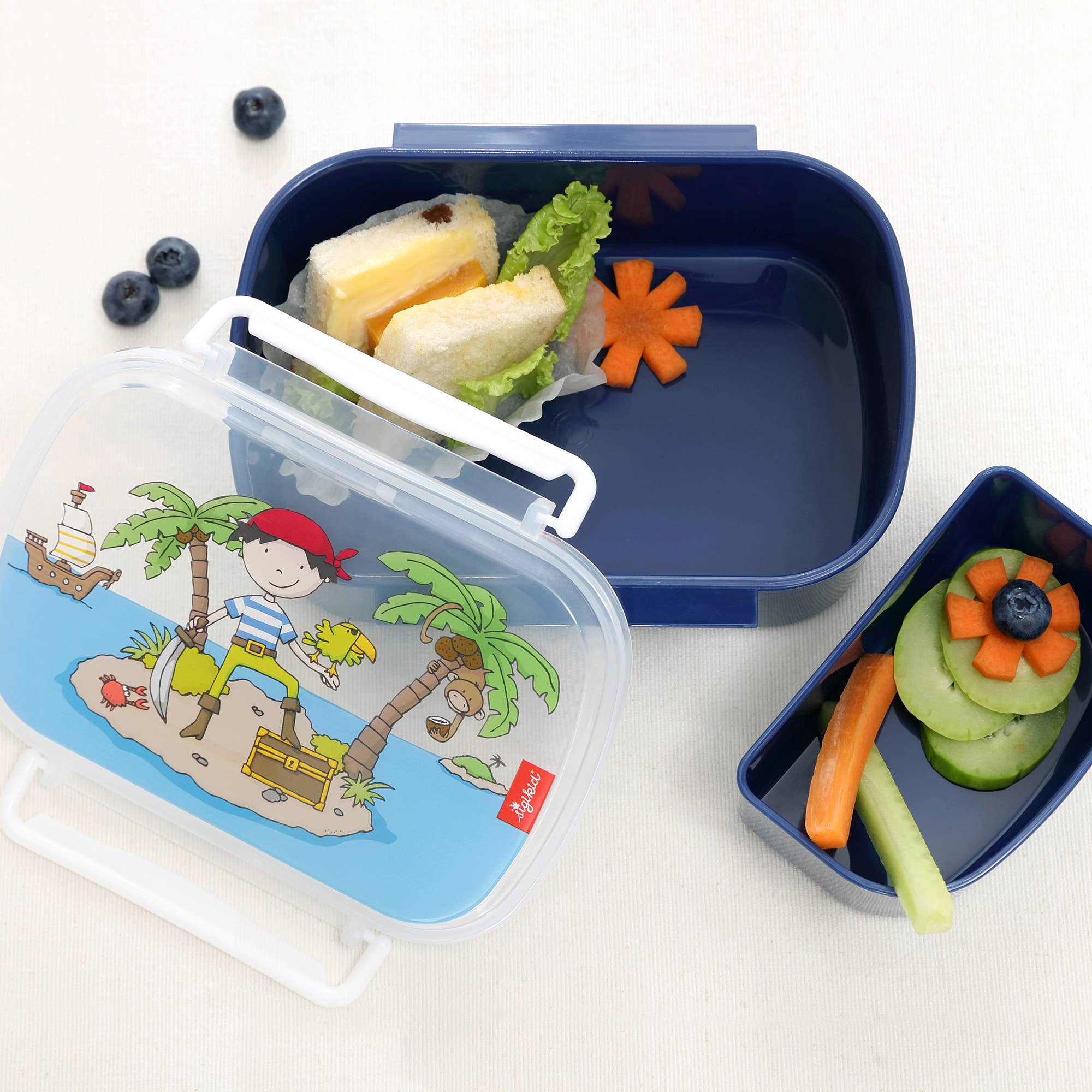 sigikid - Wholesale Lunch Bag/Box - Kids - Sammy Samoa blue lunchbox7