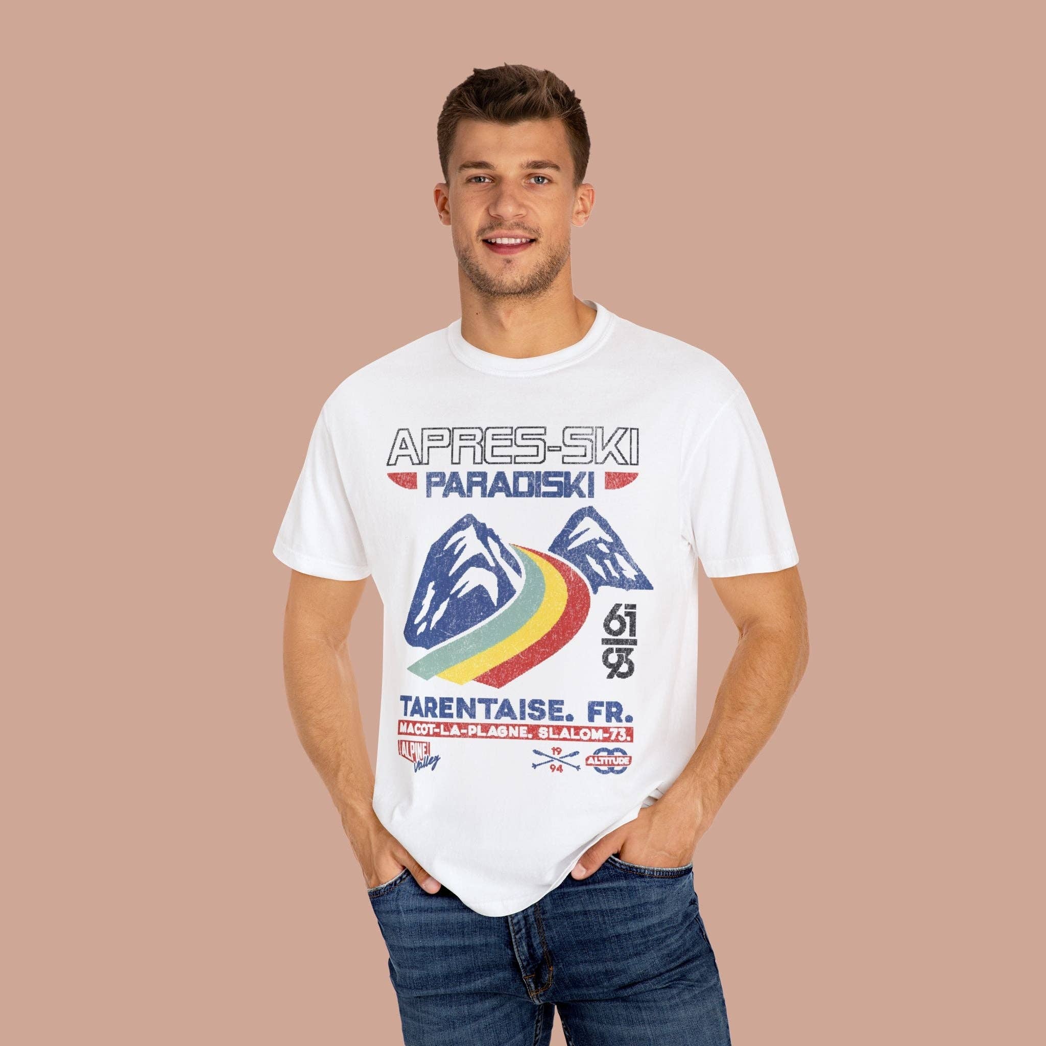 KILLER RETRO - Wholesale Screen Printed T-Shirt - Unisex - Vintage Apres-Ski Retro Graphic T-shirt6