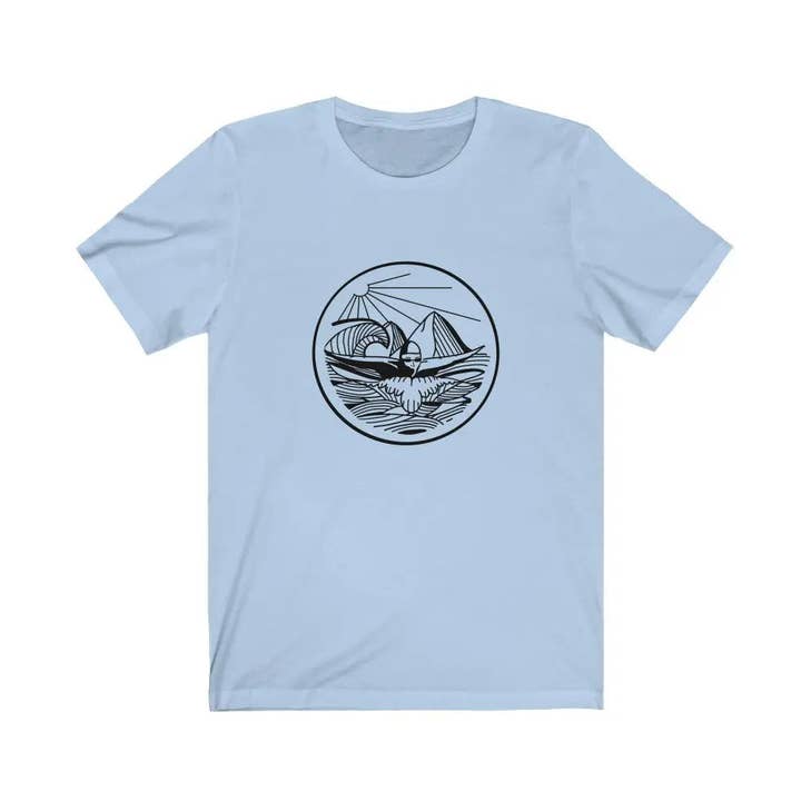 T-shirt Swimming | Mountain Swimmer | Unique Design | Unisex for wholesale by Swimcore