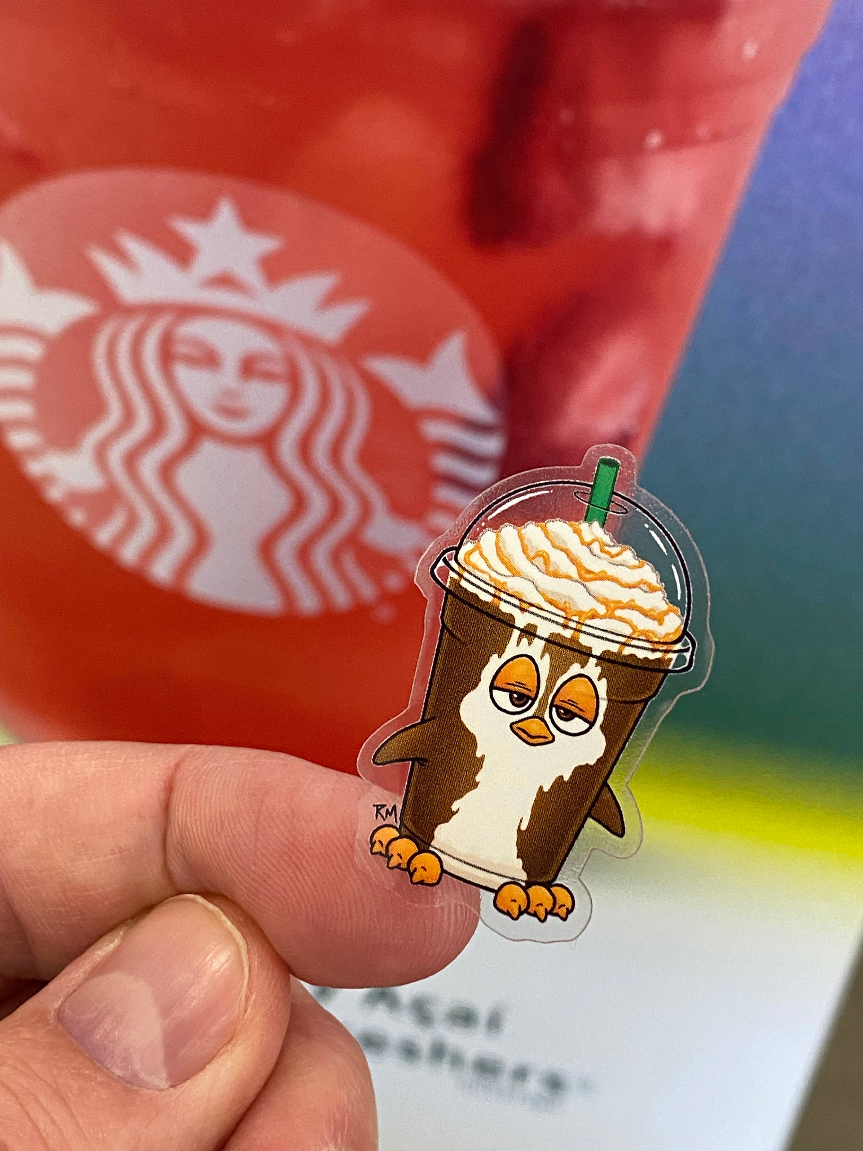 Ryan McCulloch Art - Wholesale Sticker - TINY SPECIALTY STICKERS: Choose Your Food-Animals!6