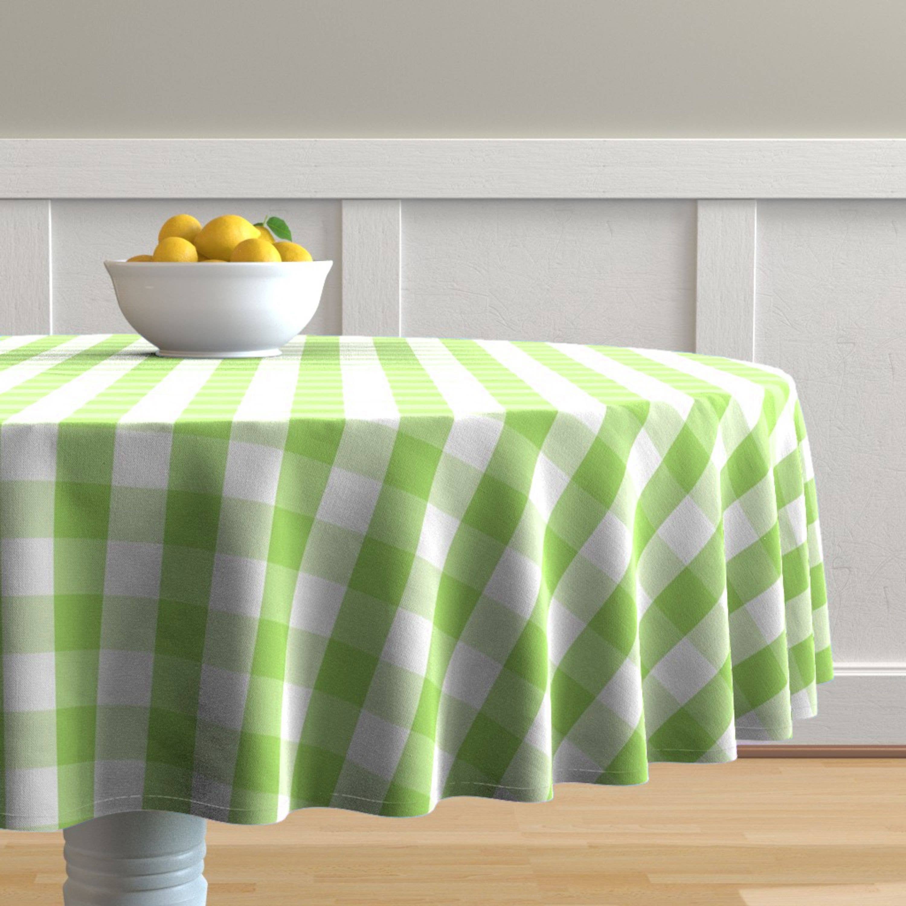 Fabstyles - Wholesale Tablecloth - Fabstyles Country Check High-Quality Tablecloth10