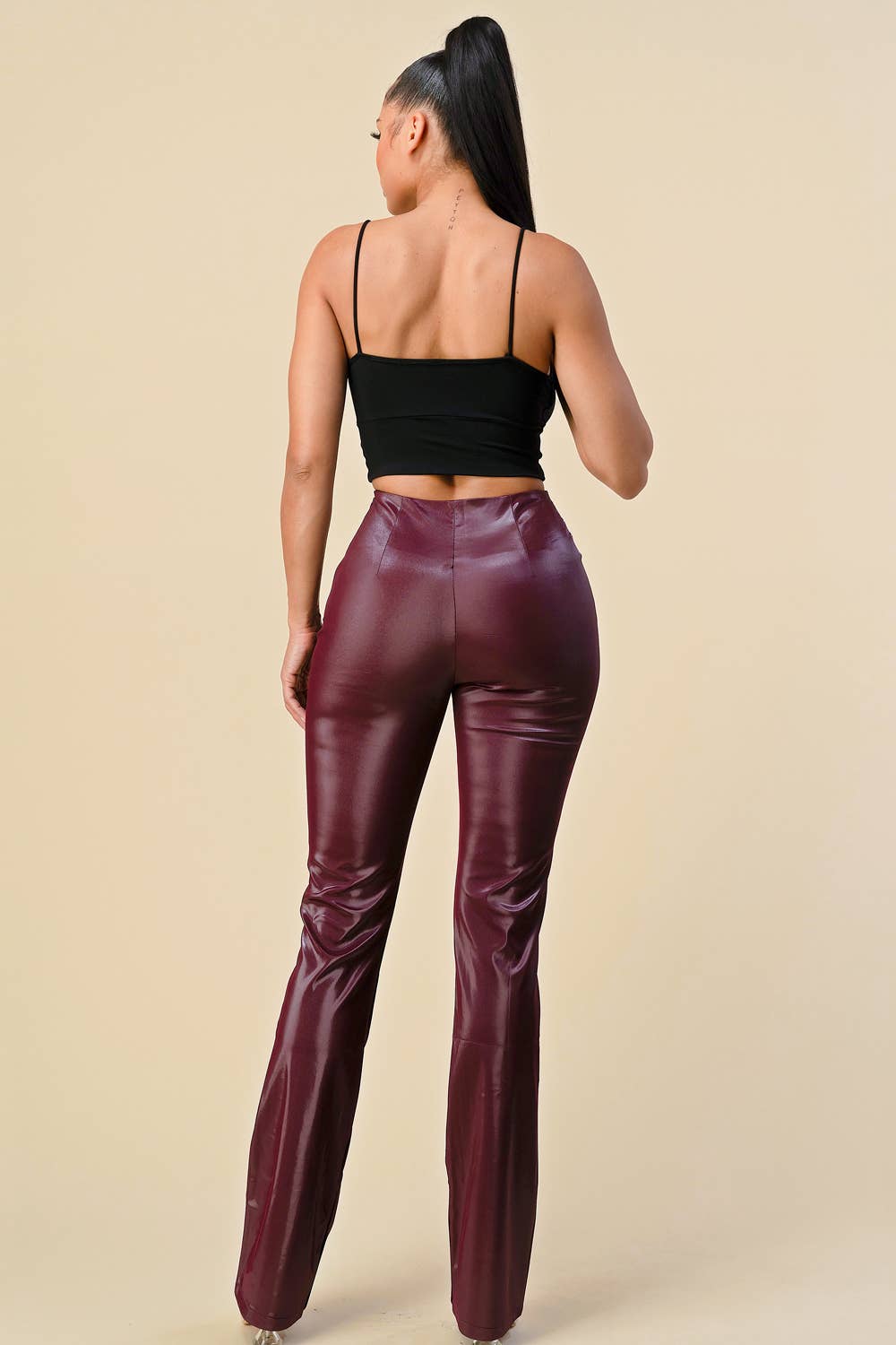 The Sang - Wholesale Broek - Dames - SP43080521 - BROEK VAN IMITATIELEER19