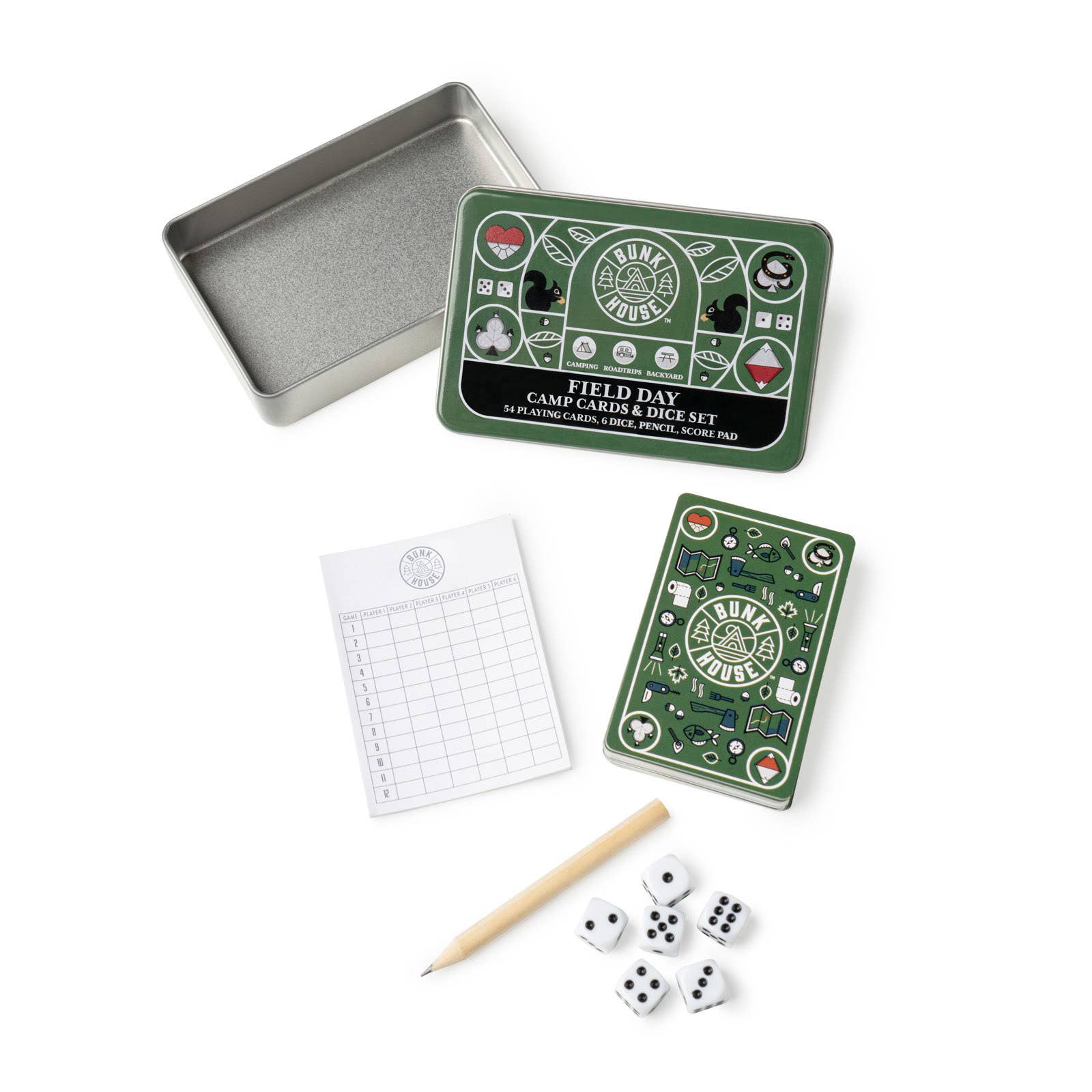 DM Merchandising - Wholesale Card Game - Bunk House™ Field Day Camp Cards & Dice Set4